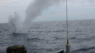 Неудачный запуск ракеты - смотреть видео (0:10)