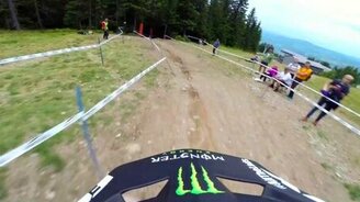 Безумно быстрый заезд на горном велике - смотреть видео (5:26)