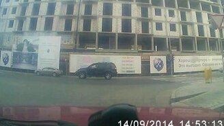 Хитрый водитель - смотреть видео (0:45)