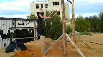 Турник для сальто назад - смотреть видео (0:18)