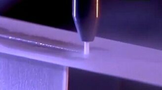 Водный резак по металлу - смотреть видео (3:39)