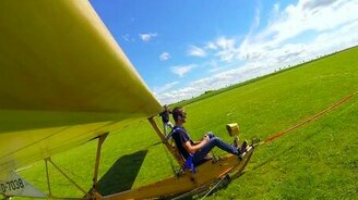 Высокий полёт на планере - смотреть видео (2:25)