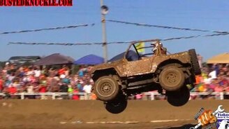 Жёсткие полёты внедорожников - смотреть видео (2:08)