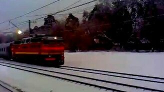 Поезд со спецэффектами - смотреть видео (0:10)