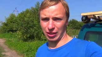 Путешествие на самодельной дрезине - смотреть видео (9:40)