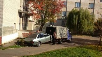 Обошлись без эвакуатора - смотреть видео (7:00)