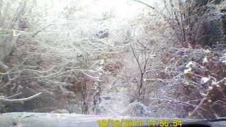 Ледяная сказка после ливня и заморозка - смотреть видео (2:31)