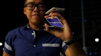 Карточные трюки от азиатов - смотреть видео (3:37)