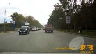 Лихая езда не доведёт до добра - смотреть видео (1:04)