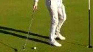 Верный расчёт гольфиста - смотреть видео (0:39)