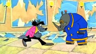 Неудачные дубли мультика Ну, погоди! - смотреть видео (2:26)