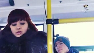 Поэтический автобус - смотреть видео (1:50)