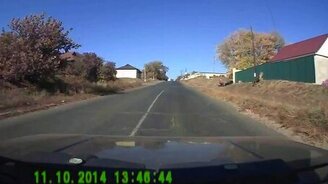 Грузовик пошел на взлёт - смотреть видео (0:32)