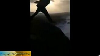 Ветер мешает покончить с жизнью - смотреть видео (0:13)