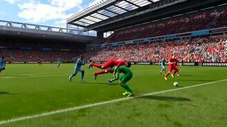 Ляпы и баги из компьютерной игры ФИФА 15 - смотреть видео (2:10)