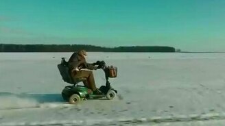 Чудной скутер - смотреть видео (1:55)