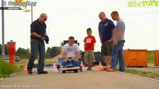 Сколько нужно машинок, чтобы сдвинуть грузовик - смотреть видео (7:17)