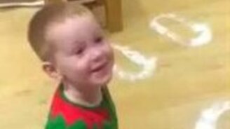 Устроили дома рождественский дух - смотреть видео (2:22)