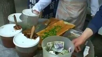 Китайская быстрая еда - смотреть видео (1:35)