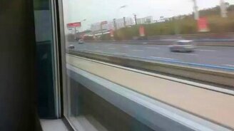 430 км/час на поезде - смотреть видео (5:32)