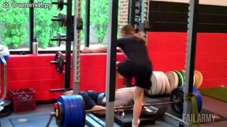 Приколы для любителей тренажёрки - смотреть видео (6:26)