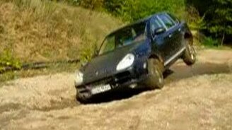 Вездеход Порше Кайен - смотреть видео (1:29)