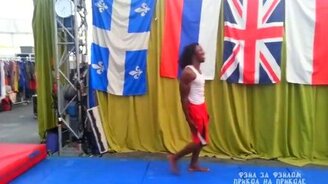 Человек-сальто - смотреть видео (0:22)