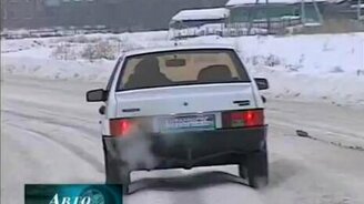 Как верно ехать по снежной колее - смотреть видео (3:03)