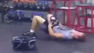 Американцы в тренажёрке - смотреть видео (0:48)