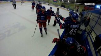 Хоккейный матч от первого лица - смотреть видео (3:35)