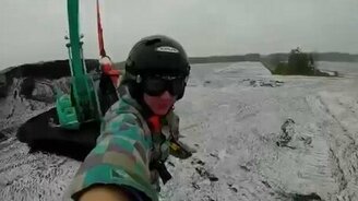 Экскаватор как карусель - смотреть видео (1:26)