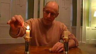 Перемещаем пламя с одной свечи на другую - смотреть видео (1:18)