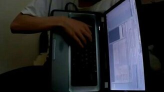 Ноутбук-аккордеон - смотреть видео (1:46)