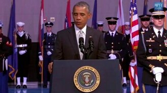 Обама: речь без речи - смотреть видео (1:10)