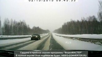 Как я не попал в аварию - смотреть видео (0:18)