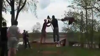 ..Улетел! - смотреть видео (0:29)