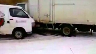 Неудачная попытка смельчака - смотреть видео (1:11)