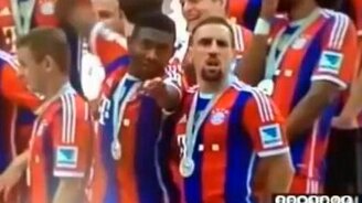 Спортсмен разыграл напарника - смотреть видео (0:20)