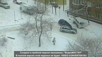 Гололёд на троекрёстке - смотреть видео (2:10)