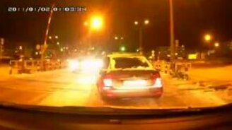 Заниженный потерял бампер - смотреть видео (0:37)