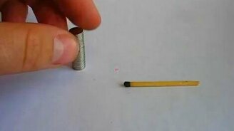 Магнит и спичка - смотреть видео (0:51)