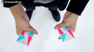 Виртуозное обращение с игральными картами - смотреть видео (1:25)