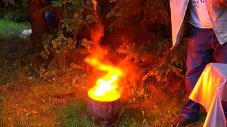 Химические эксперименты задом наперёд - смотреть видео (5:01)