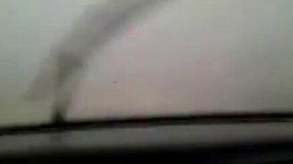 Град против стекла машины - смотреть видео (1:18)