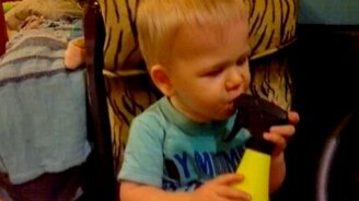 Да кто же на меня брызгает? - смотреть видео (2:04)