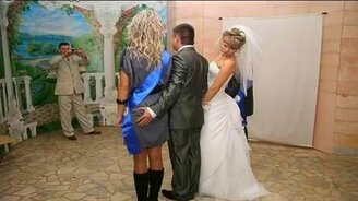 Подборка фотоприколов на свадьбах - смотреть видео (4:18)