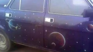 Космическая Волга - смотреть видео (0:38)