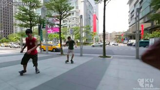 Трюки на азиатских роликах - смотреть видео (2:15)