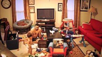 Дома с папой - смотреть видео (4:13)