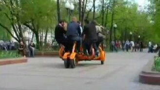 Безумный велосипед - смотреть видео (0:46)